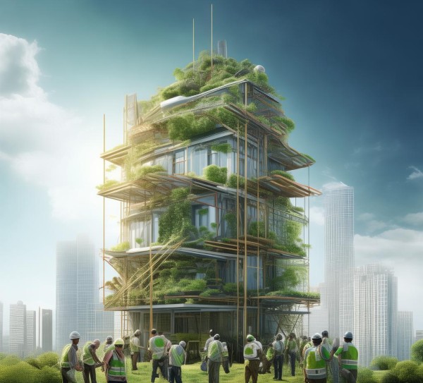 建材行业正在通过环保政策和个人责任构建可持续发展，推动绿色转型，实现可持续发展新时代。