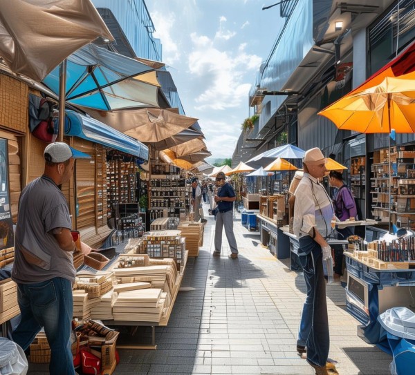 卖建筑材料产品的方法